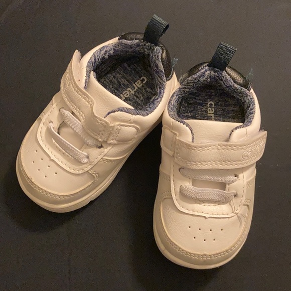 Carter’s Every Step Kyle-BP White Shoes Size 3.5 - Picture 1 of 6